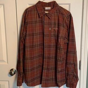 Columbia long sleeve button down